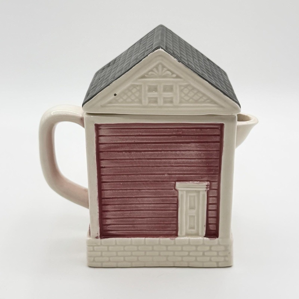 Vintage Otagiri Japan Victorian House Creamer Sugar Hand-Painted Ceramic Set - Picture 12 of 16